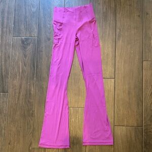 Aerie Offline Women's Magenta Flare Leggings